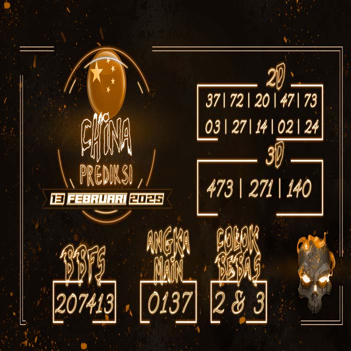 Prediksi China Hari Ini