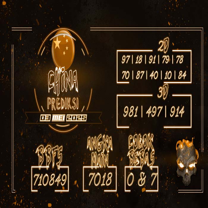 Prediksi China Hari Ini